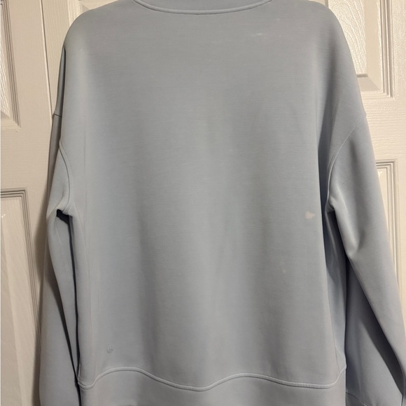 lululemon Softstreme Perfectly Oversized Crew | Blue Willow | Size M - Picture 3 of 5